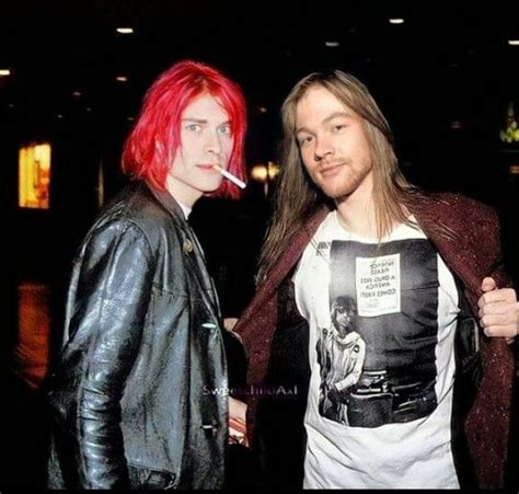 Pin By Caradhras On Musicos Axl Rose Kurt Cobain Nirvana Kurt Cobain