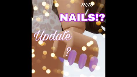 NEW ROBLOX NAILS UPDATE Tutorial On How To Get Them On Roblox YouTube