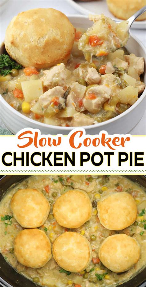 Crockpot Chicken Pot Pie