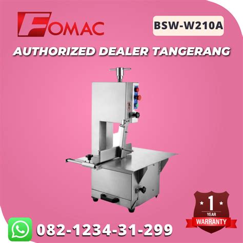 Jual Mesin Pemotong Daging Tulang Bone Saw Fomac Bsw W A Kab