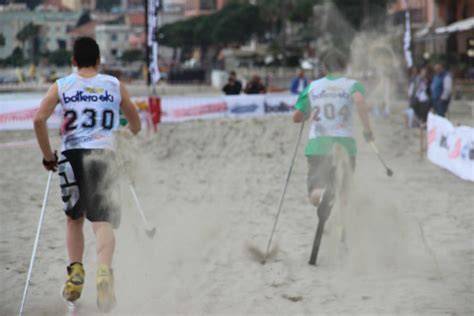 Sci Di Fondo On The Beach Laigueglia Bottero Ski Blog