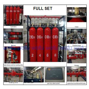 CO2 Automatic Fire Suppression System Wofu Fire Security Equipment