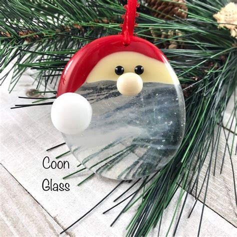 Excited To Share This Item From My Etsy Shop Santa Ornament Fused