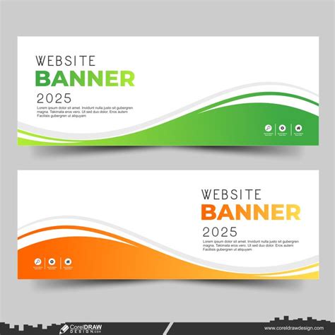 Download Professional Website Banner Dwl Cdr Coreldraw Design