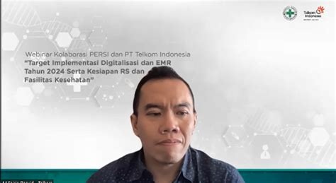 Webinar Target Implementasi Digitalisasi Dan Emr Serta Kesiapan Rs