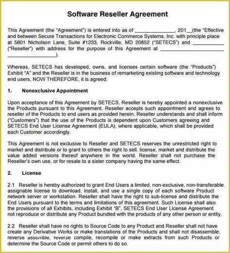 Saas Contract Template Free A Saas Agreement Or A Software As A