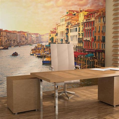 Tiptophomedecor Cityscape Wallpaper Wall Mural Venice The Colorful