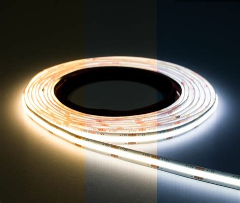 Tunable White Cob Led Flexible Strip M Reel Sycamore Lighting Ltd