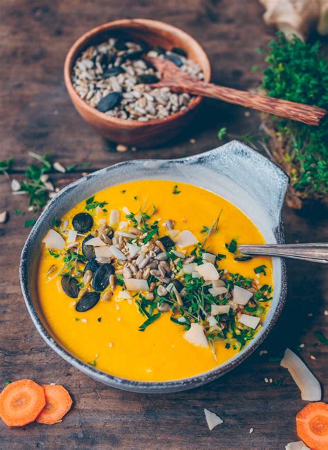 Karotten Ingwer Suppe Cremig Und Scharf Klara S Life Superfood