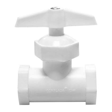 Llave De Paso Pulgada Blanco The Home Depot M Xico Ventas A