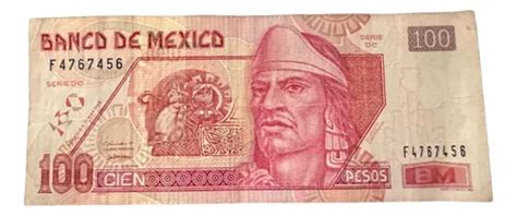 Billete 100 Pesos Cuauhtemoc Año 2003 Circulado 9m Meses sin interés