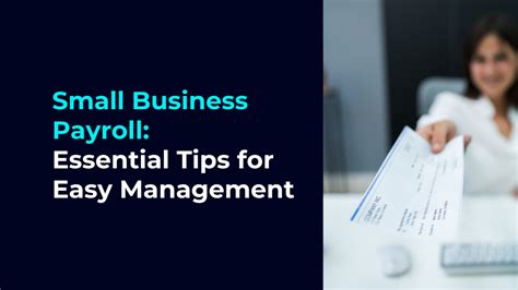 Small Business Payroll Essential Tips For Easy Management Lexpro