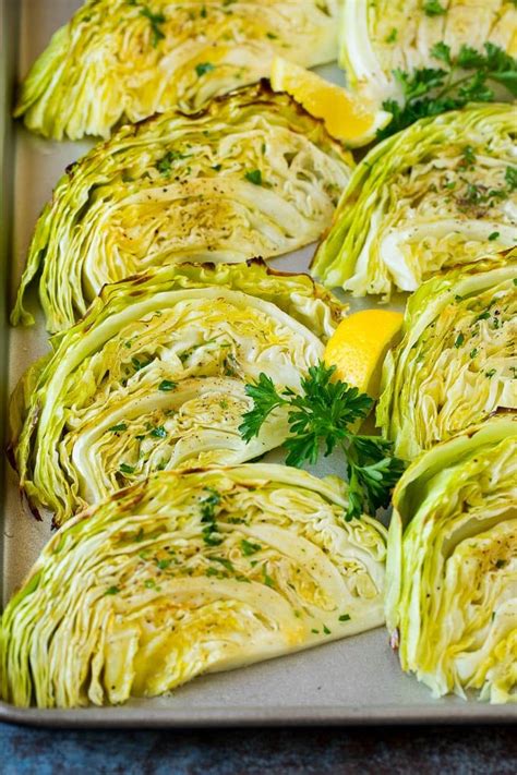 Roasted Cabbage Recipe With Olive Oil And Spices