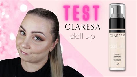 TEST Jasny podkład Claresa Doll Up YouTube