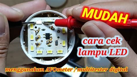 Cara Cek Lampu Led Tv Dengan Multitester Digital Stbtv Co Id