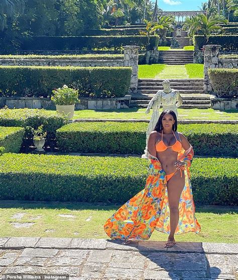 Porsha Williams wears tiny bikini on vacation with fiancé Simon Guobadia ahead of book
