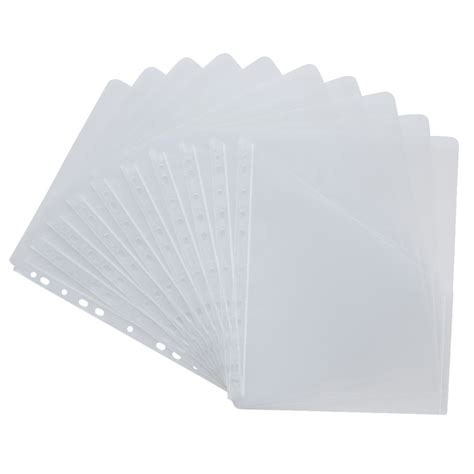 Jburrows Binder Document Holder A4 Clear 10 Pack Officeworks