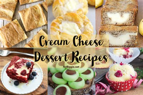 23 Cream Cheese Recipes Dessert RoslynneSimran