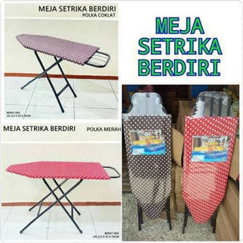 Jual Meja Setrika Berdiri Meja Gosok Berdiri Shopee Indonesia