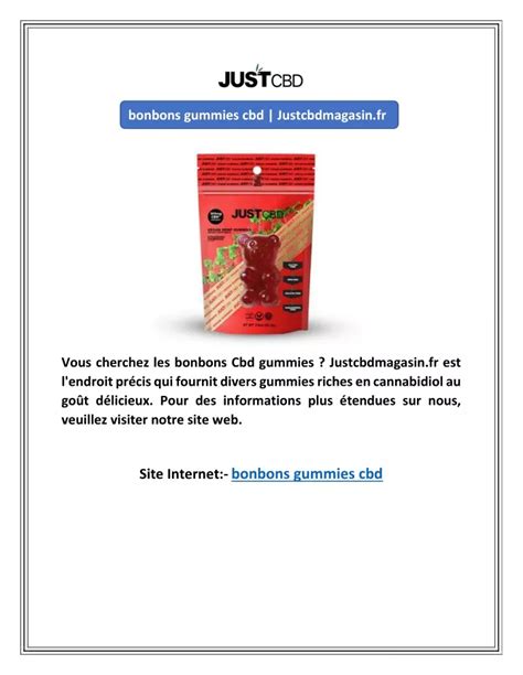 Ppt Bonbons Gummies Cbd Justcbdmagasin Fr Powerpoint Presentation