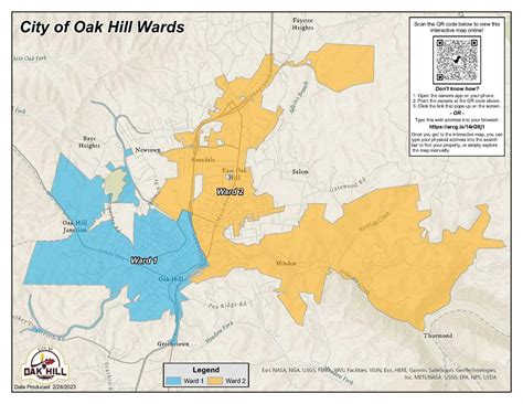 City of Oak Hill Ward I and Ward II | Oak Hill West Virginia