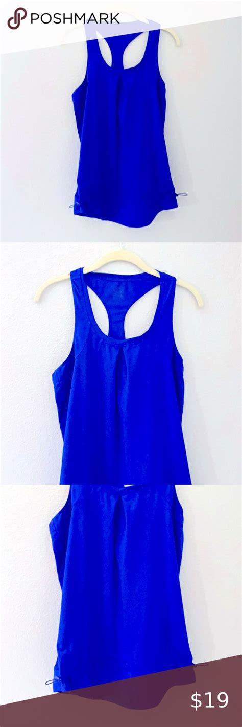 Blue Workout Top Clothes Design Workout Tops Outfit Inspo