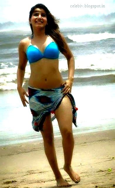 Samantha Ruth Prabhu In Bikini Hd Wallpaper Hot Wet Bikini Bra Hot Sexy Actress Model Images