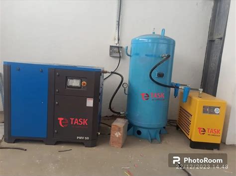 Pmv 50 50 Hp Screw Compressor With Permanent Magnet Vfd Drive At Rs