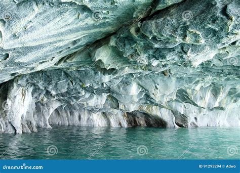 Marble Caves - Carrera Lake - Chile Stock Photo - Image of chile ...