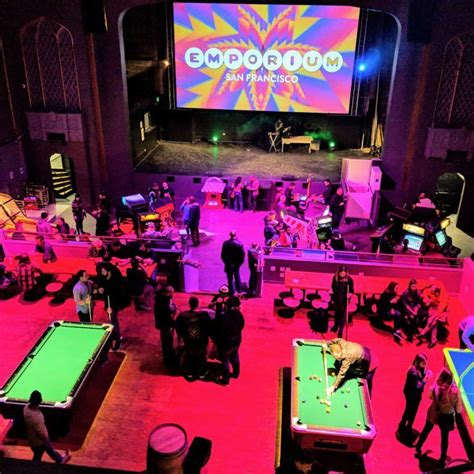 Emporium SF Grand Opening Weekend Arcade Party