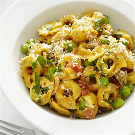 Tortellini With Peas And Prosciutto Recipe Food Network Recipes