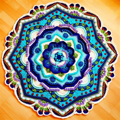 Mandala Madness Pattern By Helen Shrimpton Crochet Mandala Pattern