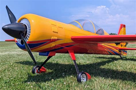 Extreme Flight 85" Yak 54 Yellow/Red|Extreme Flight 65"- 125" Range|Desert Aircraft Australia