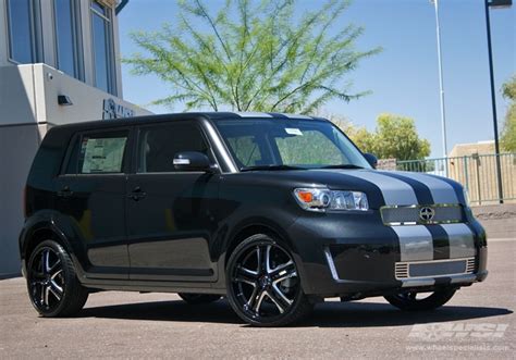 2009 Scion XB With 20 Enkei AKP In Black Luxury Sport Wheels Wheel