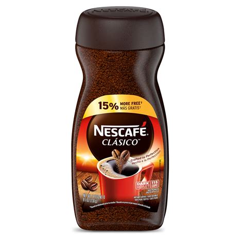 Nescaf Cl Sico Instant Coffee Dark Roast Jar Oz Bonus Jar