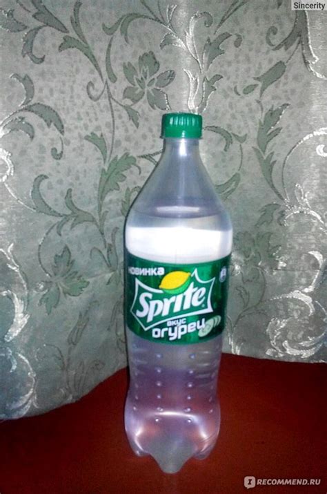 Газированная вода Sprite Огурец - «Исключительно - на любителя! Мне ...
