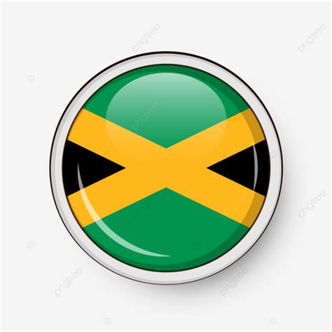 Jamaica Circle Flag Vector Jamaica Circle Flag Circle Flag Jamaica