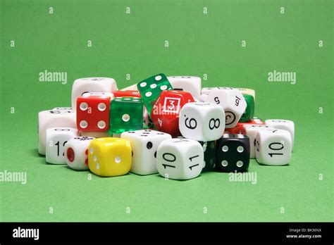 Collection of Dice Stock Photo - Alamy
