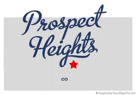 Map of Prospect Heights, CO, Colorado