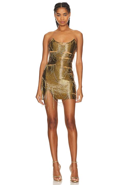 Retrofete Luana Dress In Nude REVOLVE