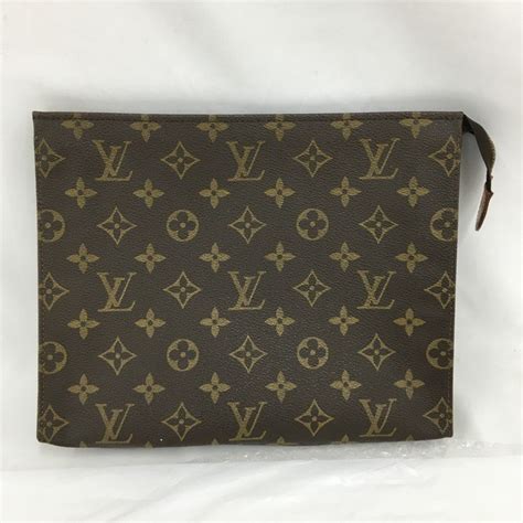 【やや傷や汚れあり】louis Vuitton ルイヴィトン ポーチ モノグラム ポッシュ トワレ26 M47542842