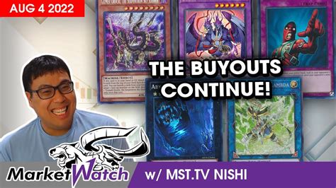 Crazy Buyouts Keep Hitting The Market Yu Gi Oh Market Watch August