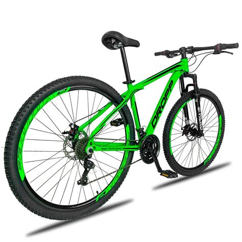 Bicicleta Aro 29 DROPP Aluminum Color 21 Marchas Freio a Disco Mecânico