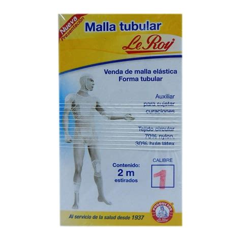 Malla tubular Le Roy venda elástica 2 m 1 pza Walmart