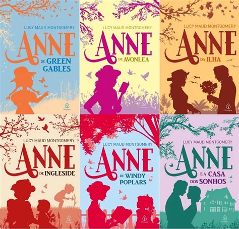 Coleção 6 Livros Anne With An E Luxo Serie Netflix Capa Dura