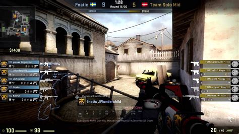 CS GO TSM V Fnatic Inferno FACEIT League 2015 YouTube