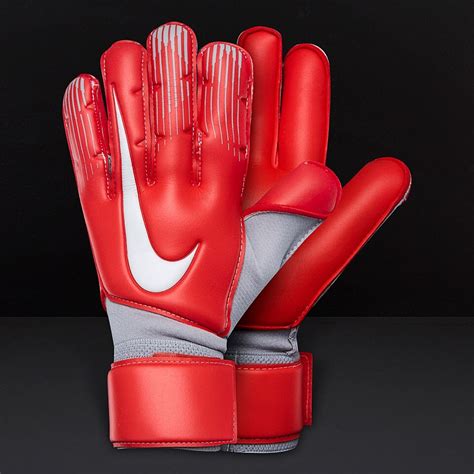 Guantes De Portero Nike Gk Vapor Grip Promo Crimson Gris Lobo