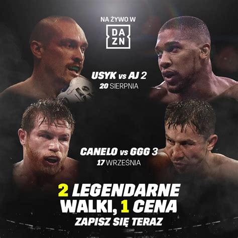 Ołeksandr Usyk vs Anthony Joshua 2 gdzie oglądać walkę Transmisja