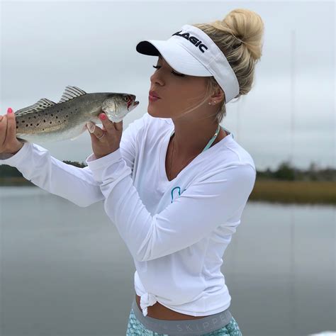 Michelle Dalton Stunning Blonde Who Adores Fishing In Bikini