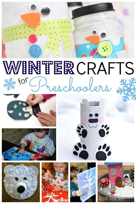 winter-crafts-for-preschoolers - Red Ted Art's Blog